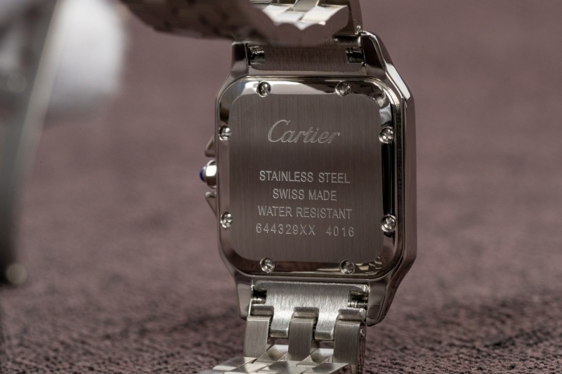 까르띠에 팬더 시계 - 실버 화이트