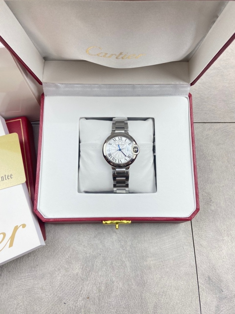 까르띠에 발롱블루 33MM 쿼츠 여성용 명품시계