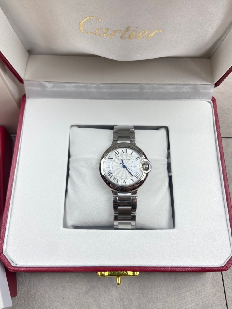 까르띠에 발롱블루 33MM 쿼츠 여성용 명품시계