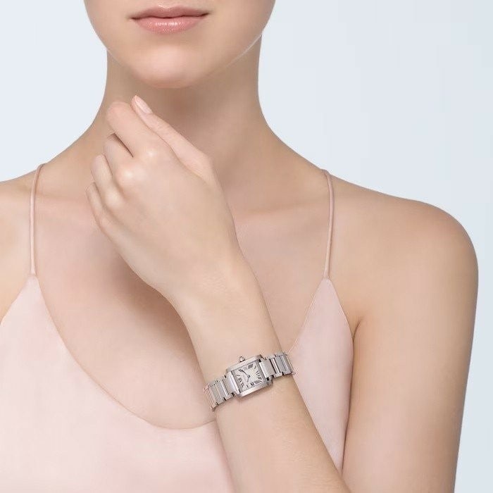 까르띠에 탱크 프랑세즈 실버