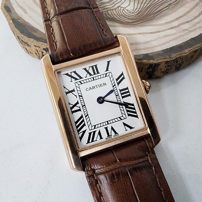 까르띠에 탱크 루이 워치 -여성용-  -089
