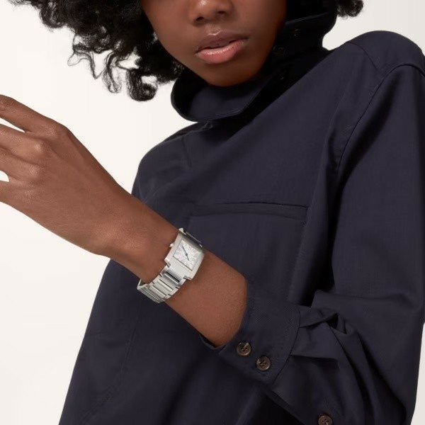 까르띠에 탱크 프랑세즈 실버