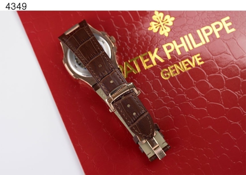 파텍필립 노틸러스 로즈골드 브라운