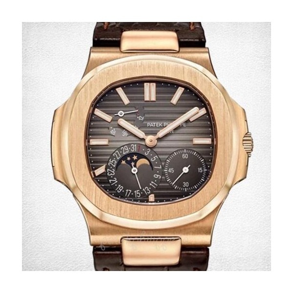 파텍필립 노틸러스 로즈골드 브라운