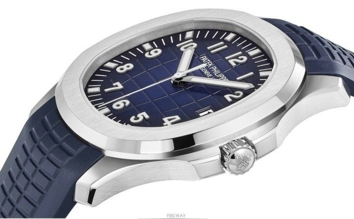 파텍 필립 아쿠아넷 수류탄 러버밴드 -청판-