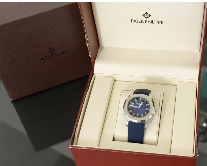 파텍 필립 아쿠아넷 수류탄 러버밴드 -청판-