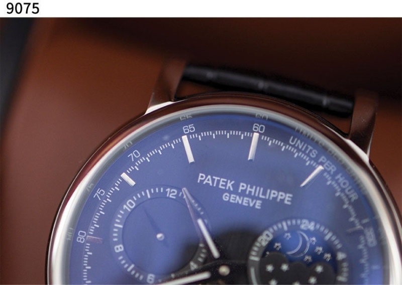 파텍필립 수입고급  컴플리케이션 문페이즈 뚜르비옹 다이얼