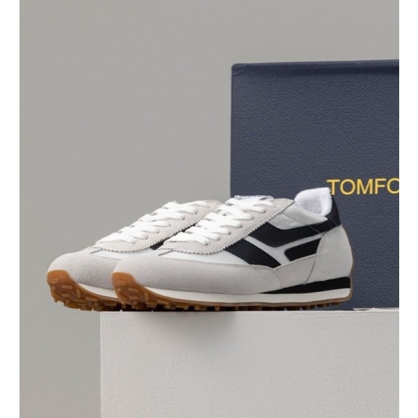 톰포드 스웨이드 믹 스니커즈