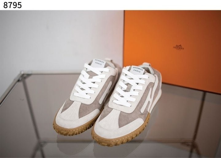 에르메스 제트 스니커즈 - 베이지