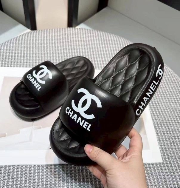 샤넬 실내외 슬리퍼 (2color)