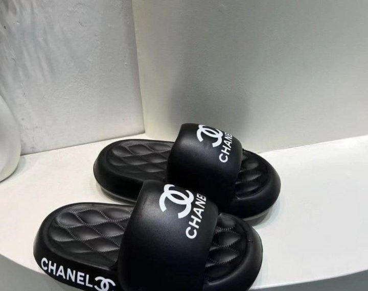 샤넬 실내외 슬리퍼 (2color)