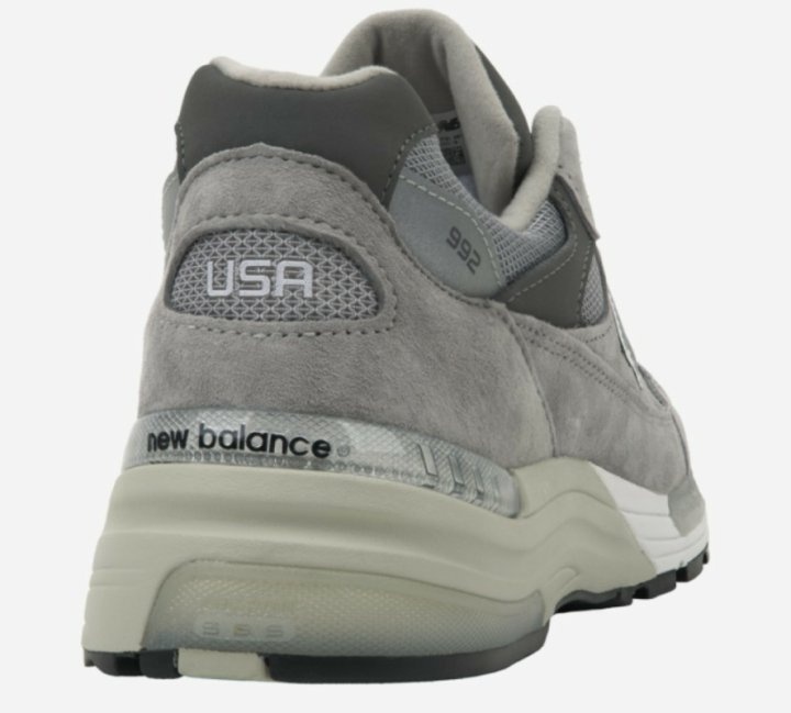 뉴발란스 992 스니커즈 - 그레이