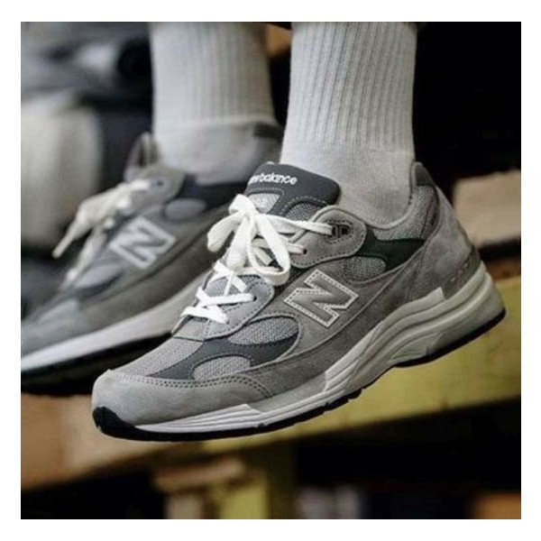 뉴발란스 992 스니커즈 - 그레이
