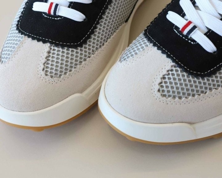 톰브라운 파인 키드 스웨이드 테크 러너