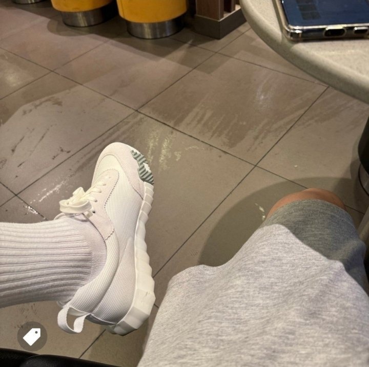 에르메스 바운싱 스니커즈 - 화이트그레이