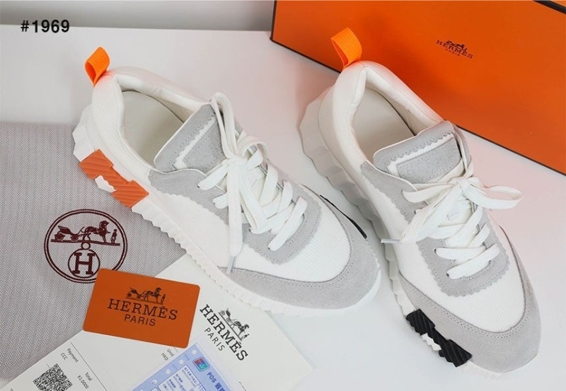 에르메스 바운싱 메쉬 스니커즈 - 오렌지