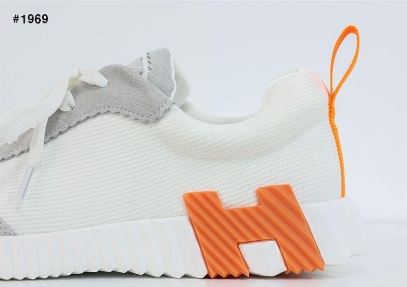 에르메스 바운싱 메쉬 스니커즈 - 오렌지