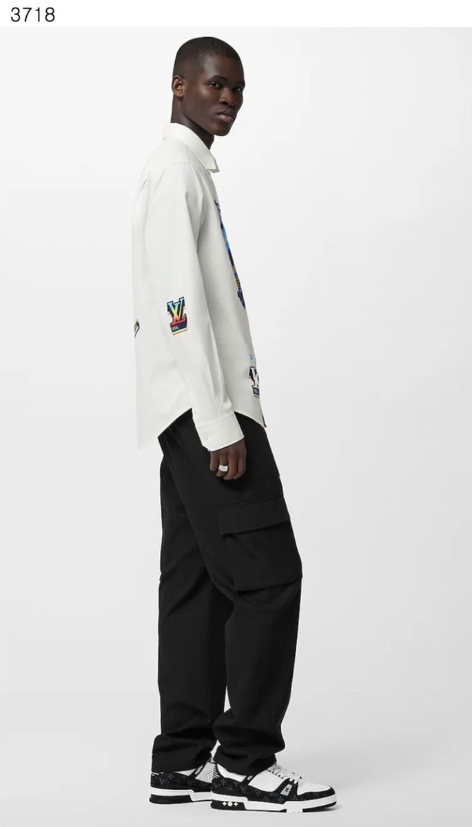 루이비통 LV 트레이너 스니커즈 - 블랙