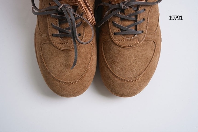 미우미우 짐 레더 스웨이드 스니커즈