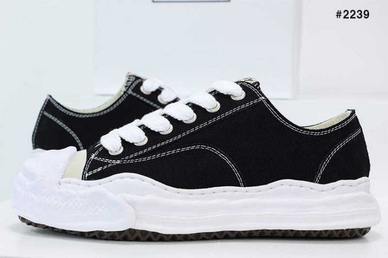 메종 미하라 야스히로 행크 OG 스니커즈 - 블랙