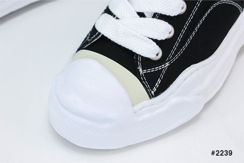 메종 미하라 야스히로 행크 OG 스니커즈 - 블랙