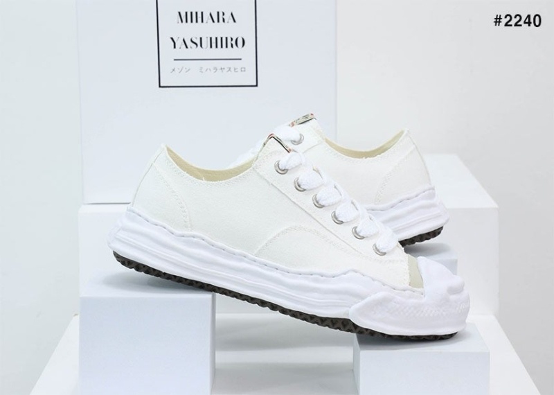 메종 미하라 야스히로 행크 OG 스니커즈 - 화이트