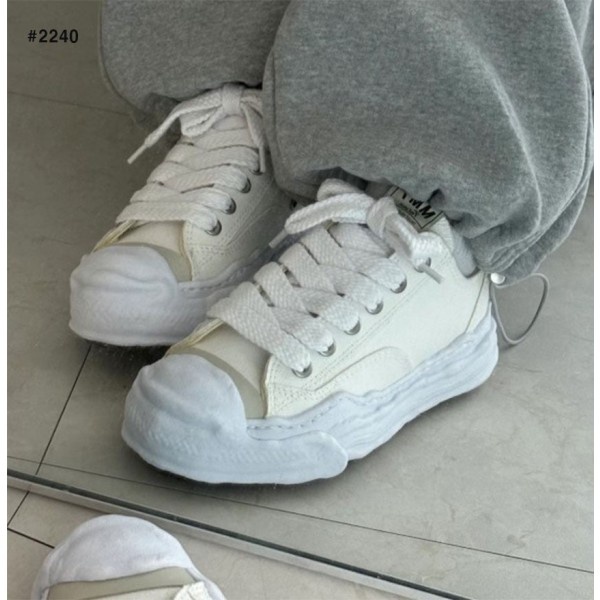 메종 미하라 야스히로 행크 OG 스니커즈 - 화이트