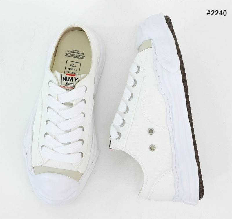 메종 미하라 야스히로 행크 OG 스니커즈 - 화이트