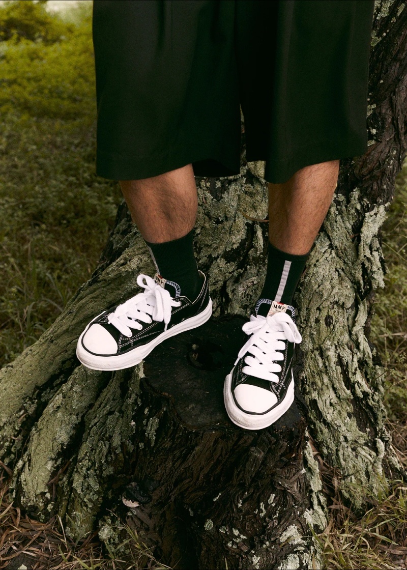 메종 미하라 야스히로 피터슨23 OG 솔 캔버스 로우탑 스니커즈 6color