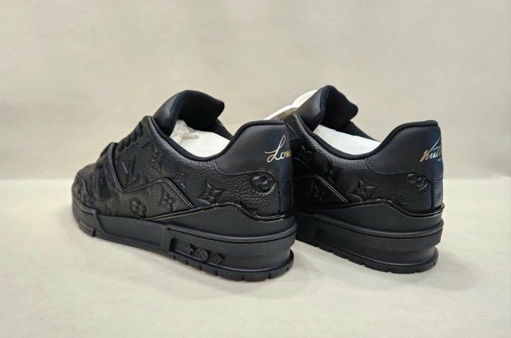 루이비통 LV 트레이너 스니커즈 블랙 - 고급버전