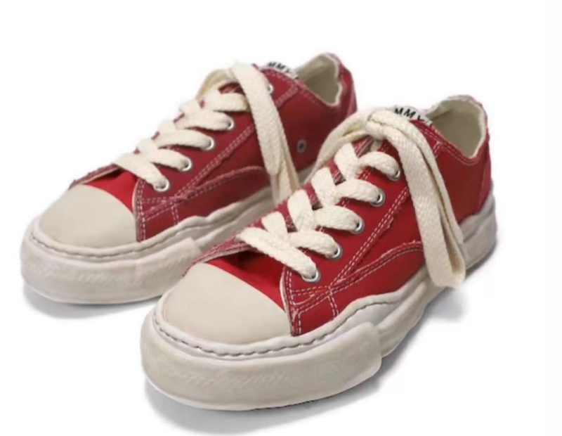 *기획특가* 메종 미하라 야스히로 피터슨 OG 솔 캔버스 로우탑 스니커즈 8color