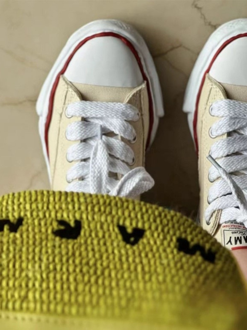 *기획특가* 메종 미하라 야스히로 피터슨 OG 솔 캔버스 로우탑 스니커즈 8color