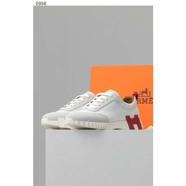 에르메스 바운싱 스니커즈  - 화이트 레드