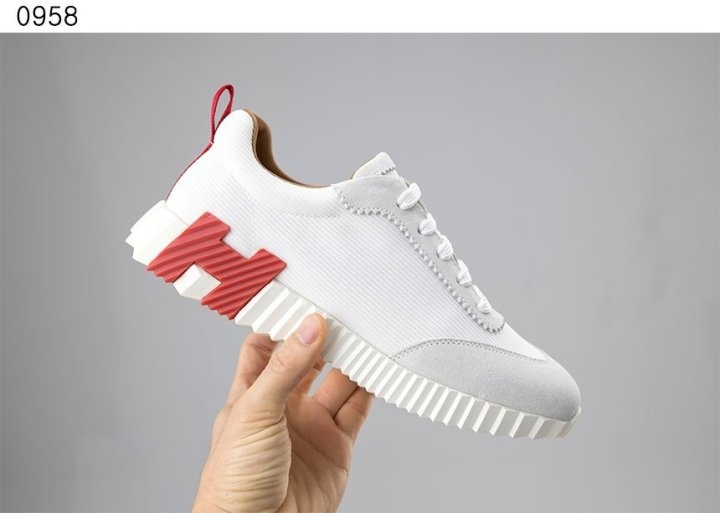 에르메스 바운싱 스니커즈  - 화이트 레드