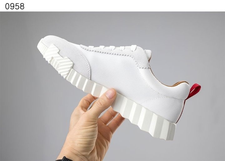 에르메스 바운싱 스니커즈  - 화이트 레드