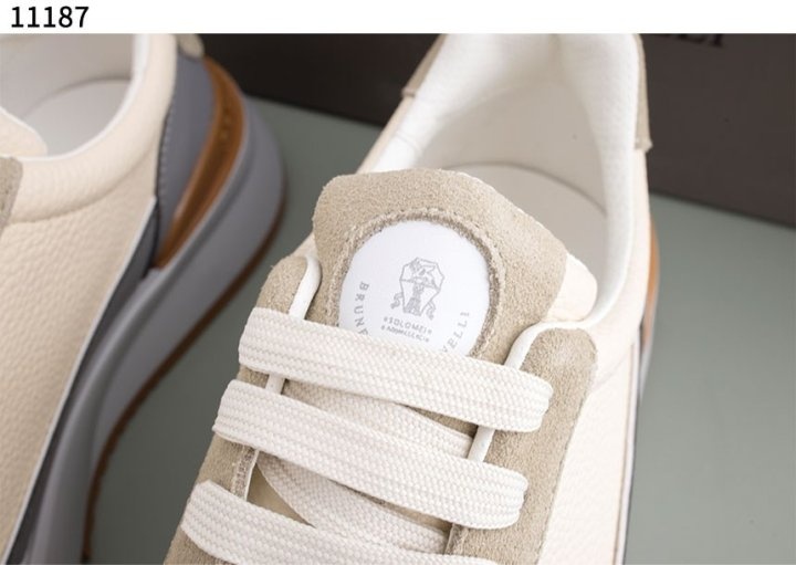 브루넬로 쿠치넬리 남성 로우탑 스니커즈