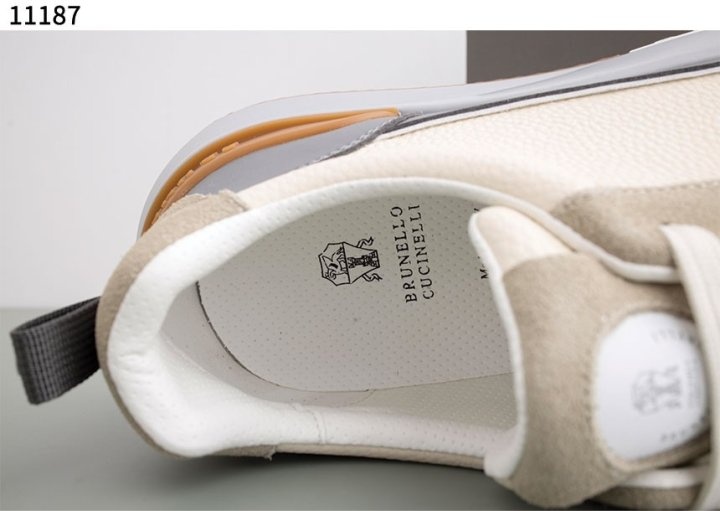 브루넬로 쿠치넬리 남성 로우탑 스니커즈