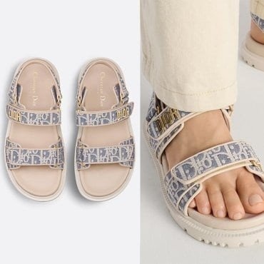 디올 여성 오블리크 액트 샌들 최상위버전