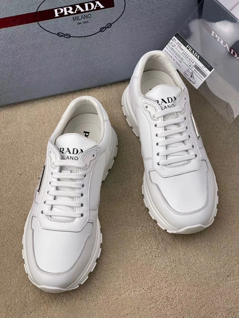프라다 삼각로고 스파졸라토 스니커즈