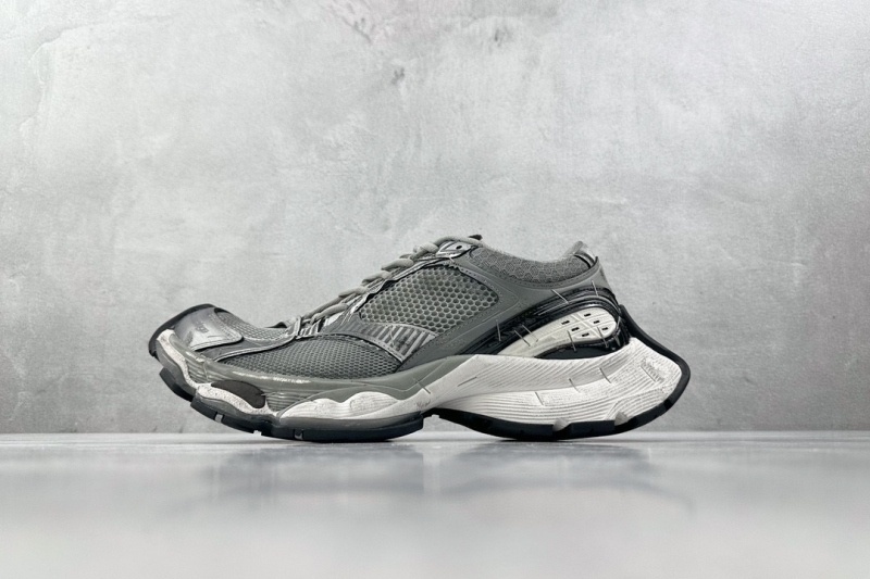 발렌시아가 스테이플러 스니커즈 실버 그레이