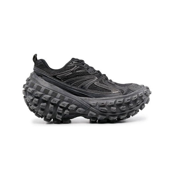 발렌시아가 디펜더 스니커즈 - 블랙