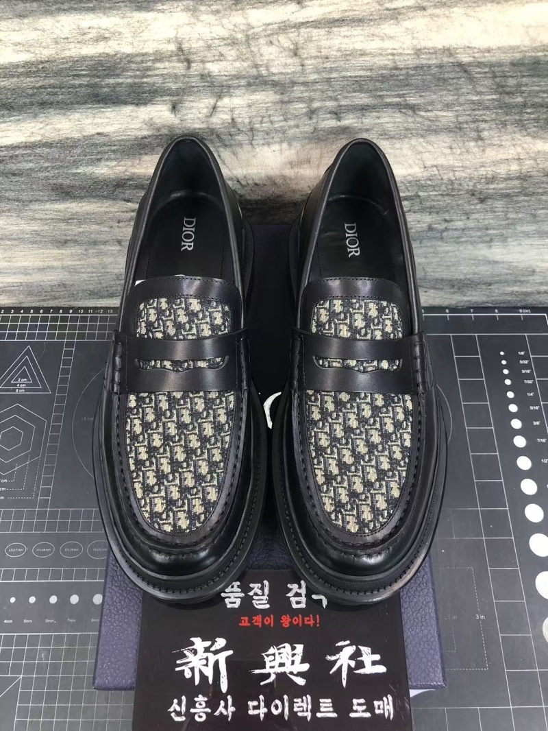 디올  익스플로러 오블리크 남자 로퍼 -해외배송-