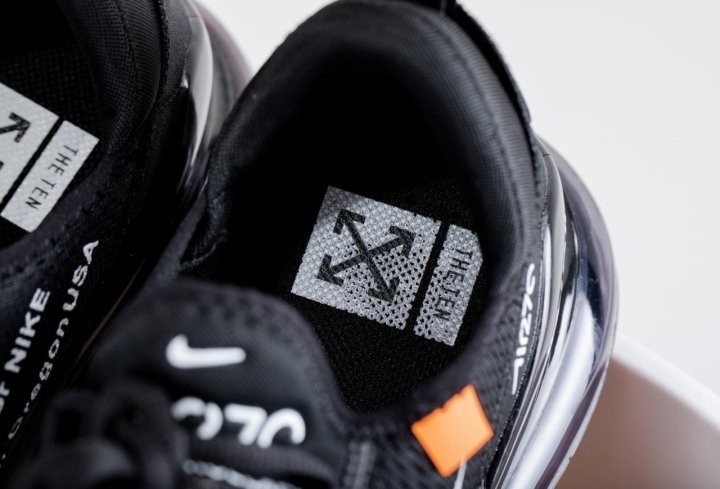 나이키 x 오프화이트 에어맥스 270 - 블랙