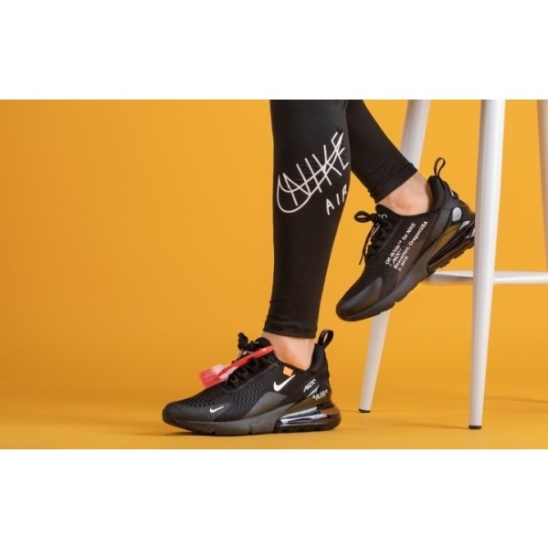 나이키 x 오프화이트 에어맥스 270 - 블랙