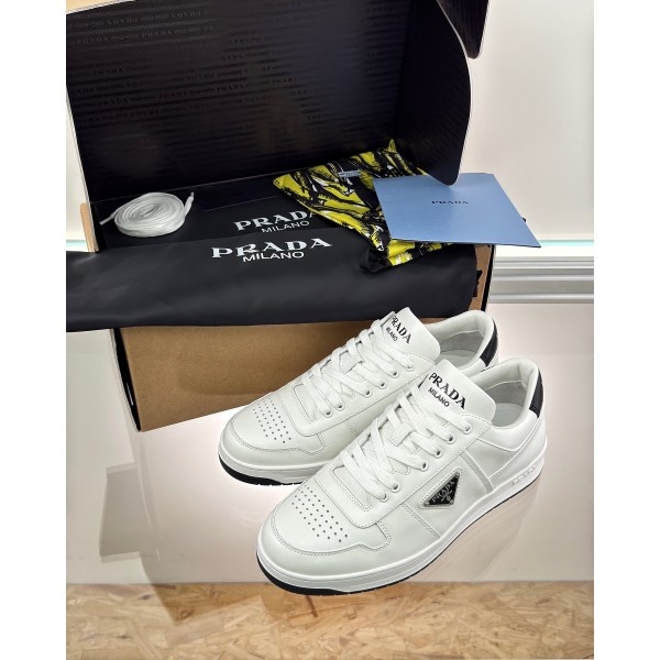 프라다 다운타운 스니커즈 - 화이트