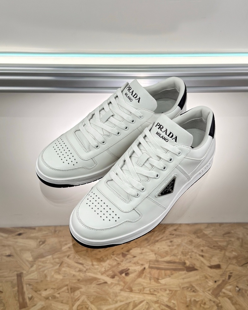 프라다 다운타운 스니커즈 - 화이트