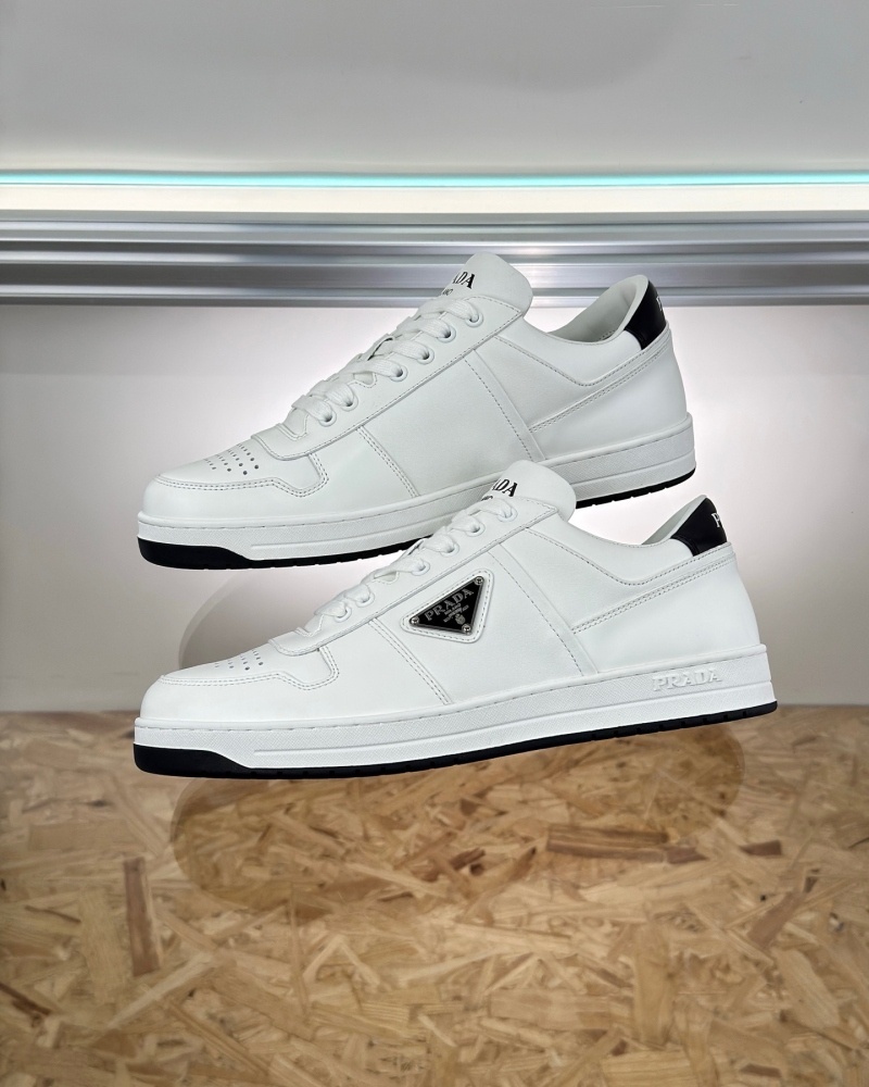 프라다 다운타운 스니커즈 - 화이트