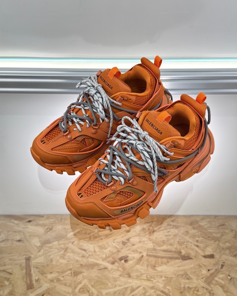 발렌시아가 트랙 트레일 레이스 스니커즈 오렌지/그레이