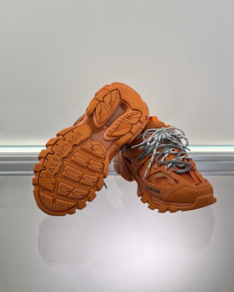발렌시아가 트랙 트레일 레이스 스니커즈 오렌지/그레이