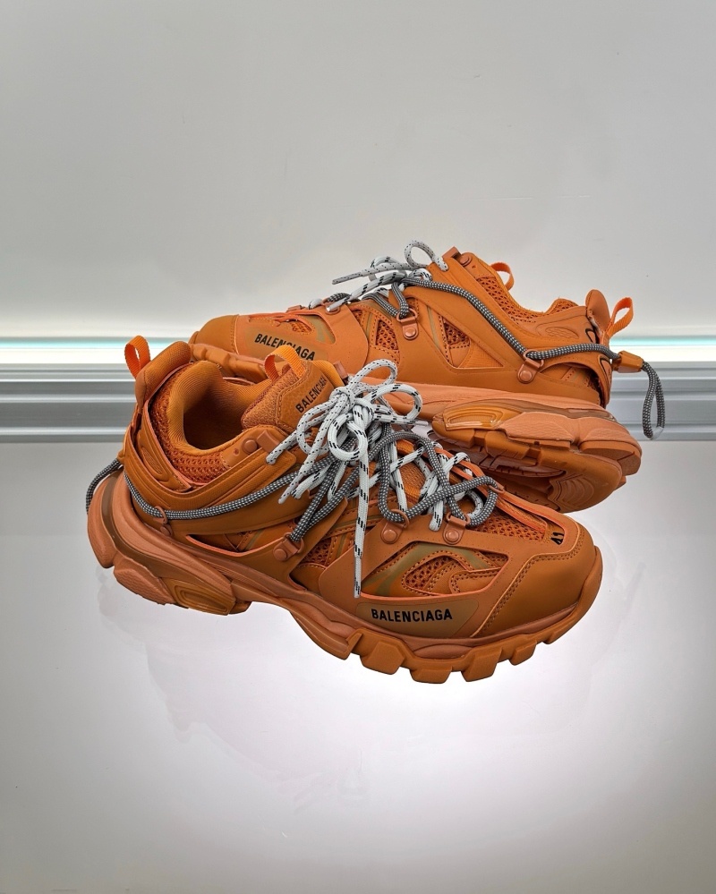 발렌시아가 트랙 트레일 레이스 스니커즈 오렌지/그레이